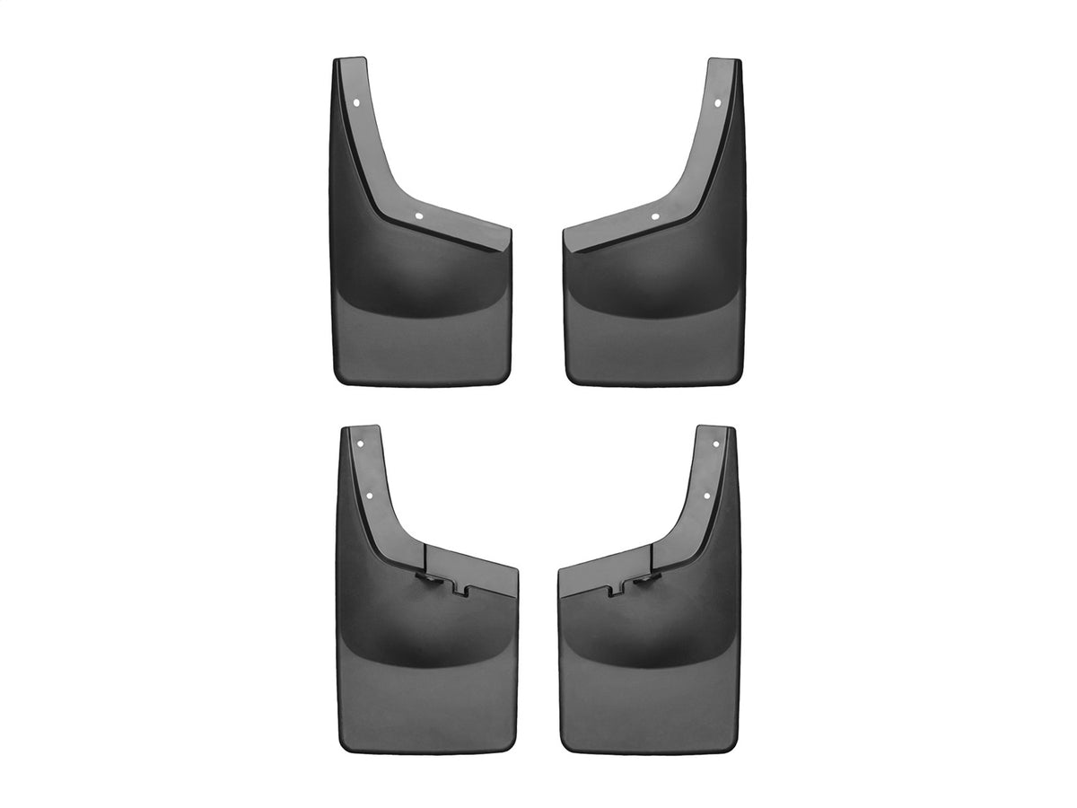 Weathertech - MudFlap No-Drill DigitalFit® MudFlap Kit - Black 11-16 Ford F-250 / 11-16 Ford F-350 / 11-16 Ford F-450-Su