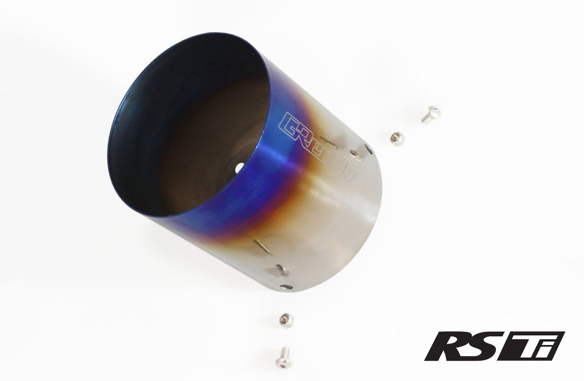 GReddy - Optional Revolution RS Titanium Tip(s) 115mm Dia. - 11002102