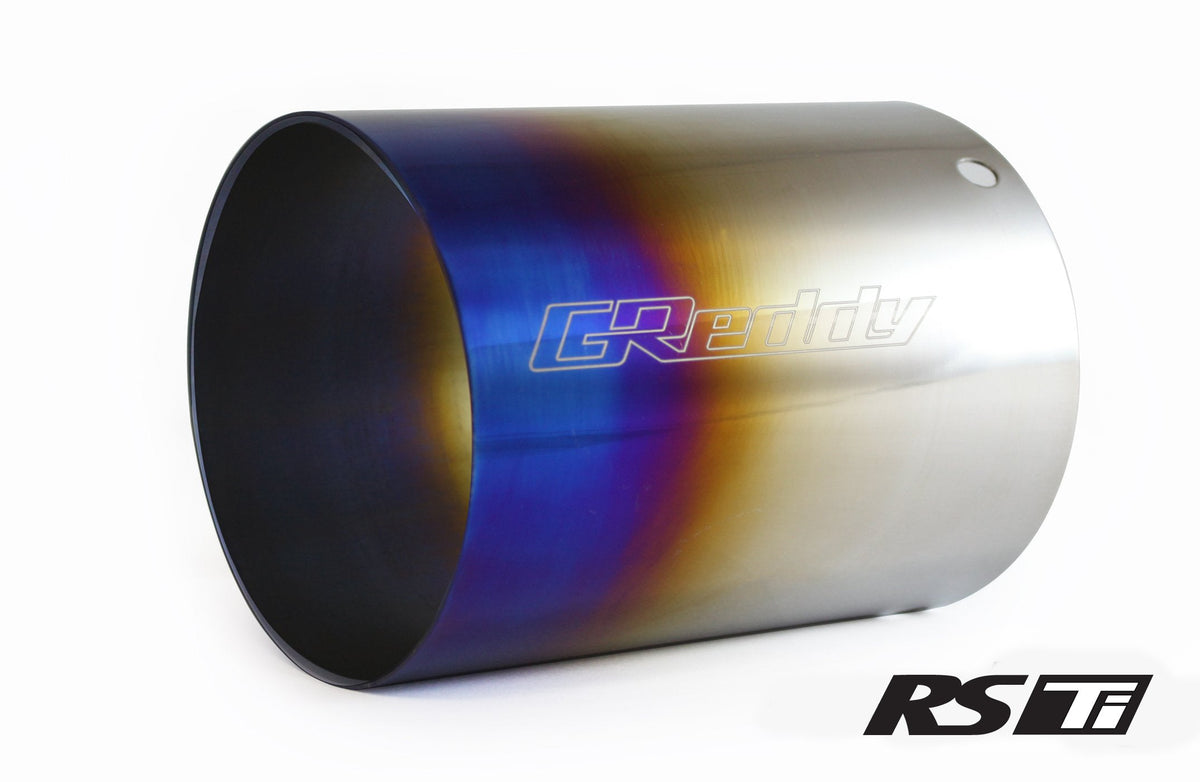 GReddy - Optional Revolution RS Titanium Tip(s) 115mm Dia. - 11002102
