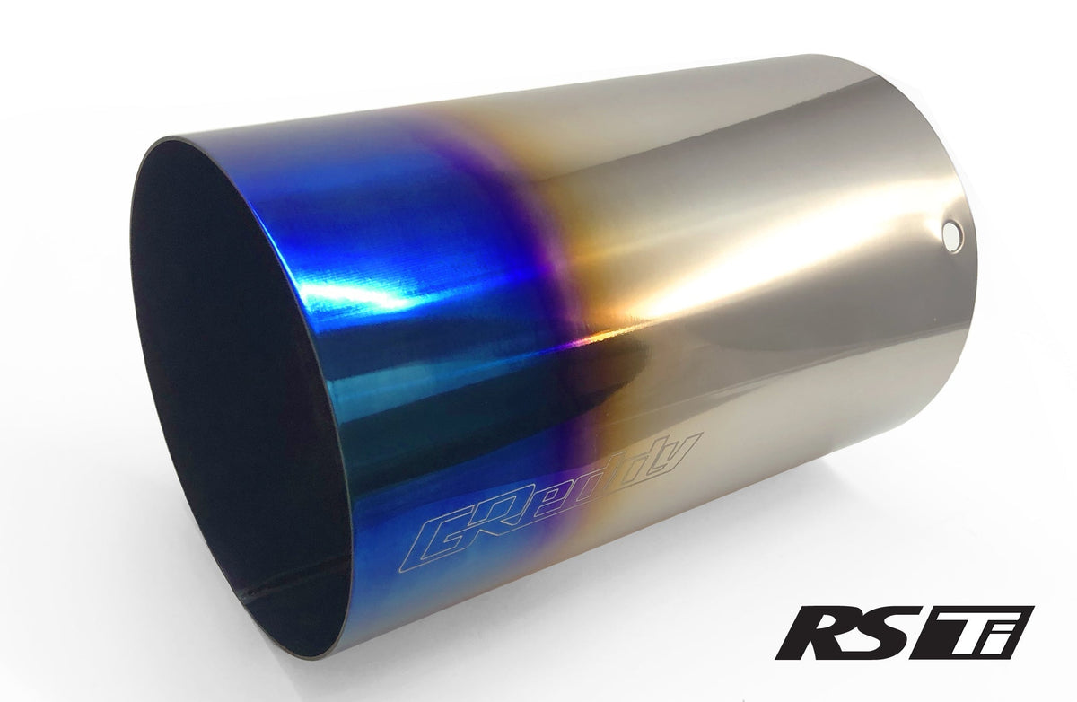 GReddy - Optional Revolution RS Titanium Tip(s) 115mm Dia. - 11002102