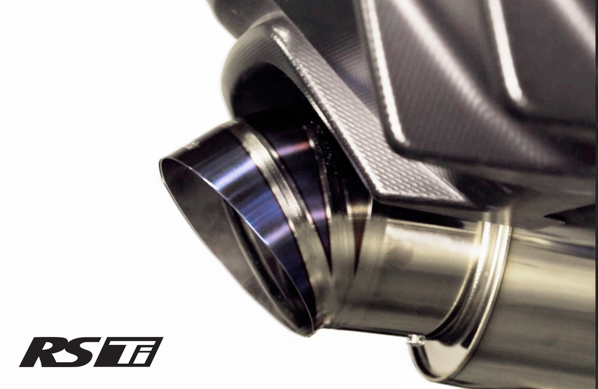 GReddy - Optional Revolution RS Titanium Turndown Tip(s) 115mm Dia. - 11002122