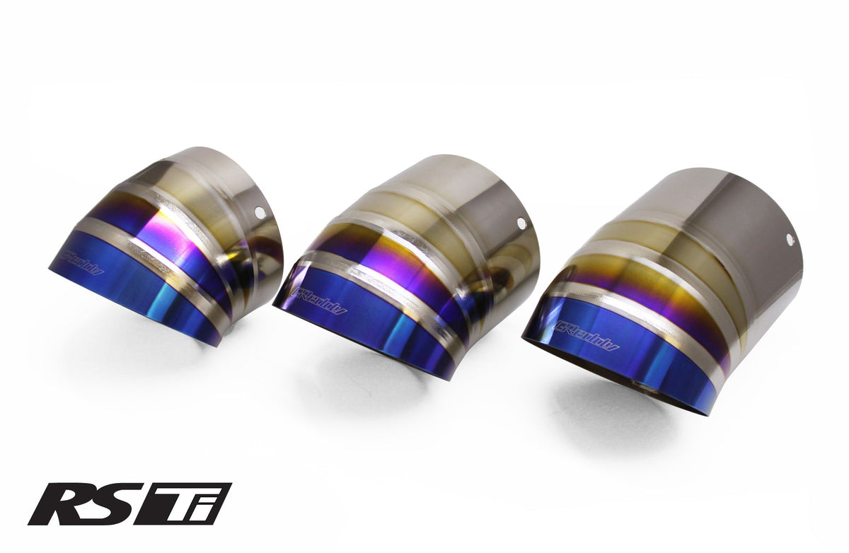 GReddy - Optional Revolution RS Titanium Turndown Tip(s) 115mm Dia. - 11002121