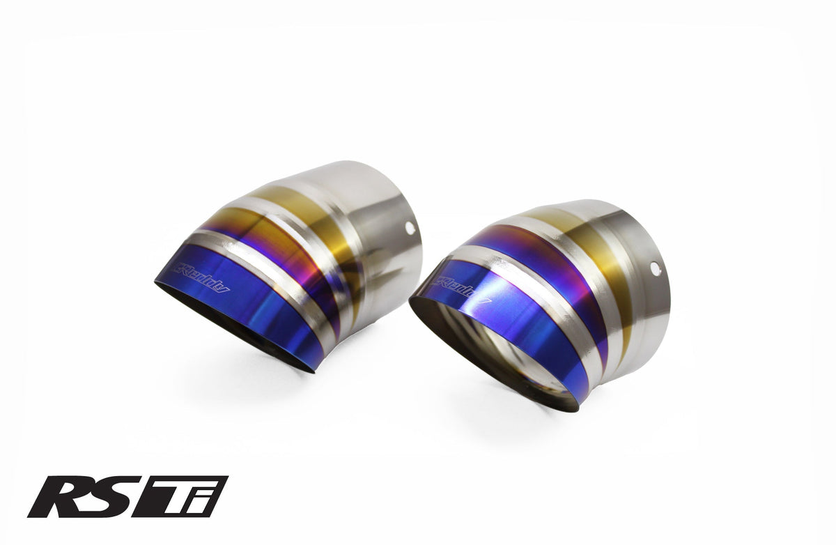 GReddy - Optional Revolution RS Titanium Turndown Tip(s) 105mm Dia. - 11002132
