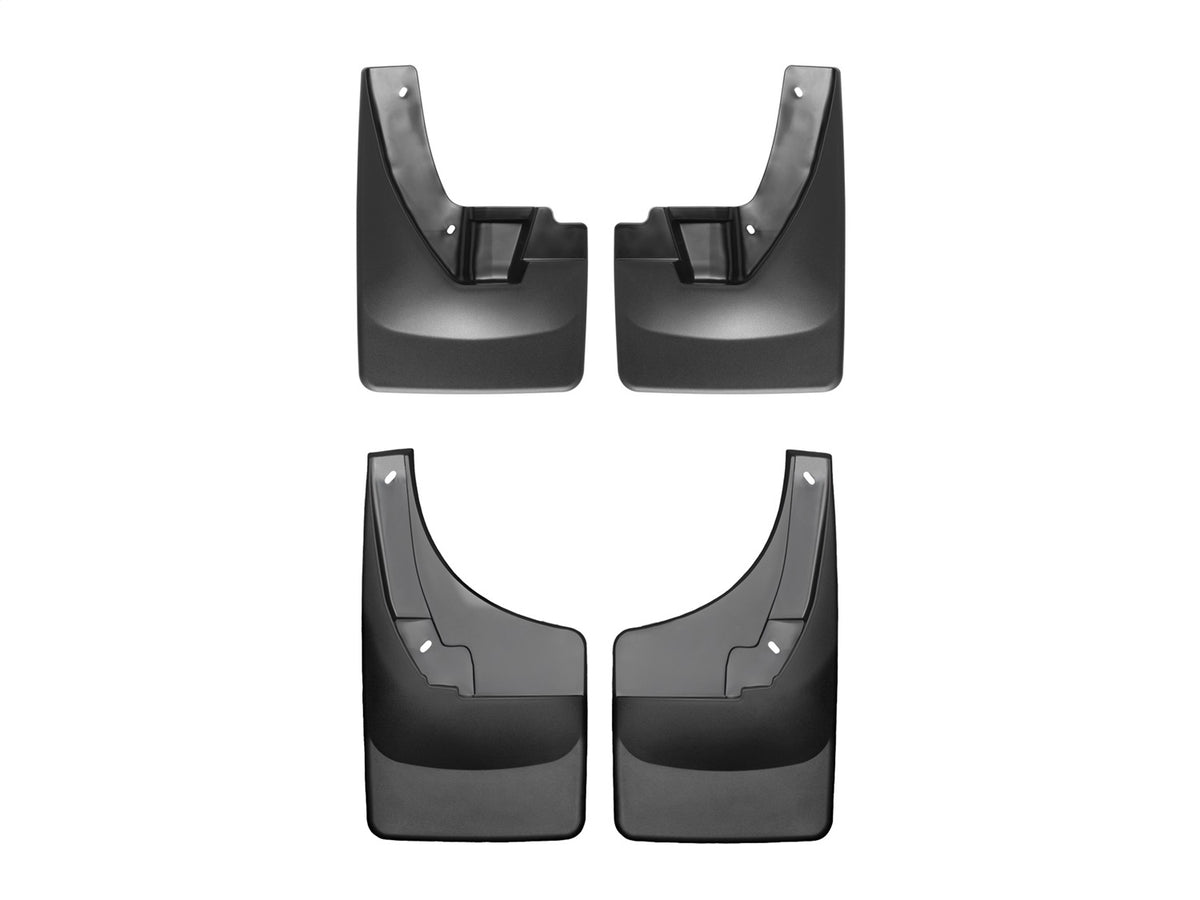 Weathertech - MudFlap No-Drill DigitalFit® MudFlap Kit - Black - 110024-120024