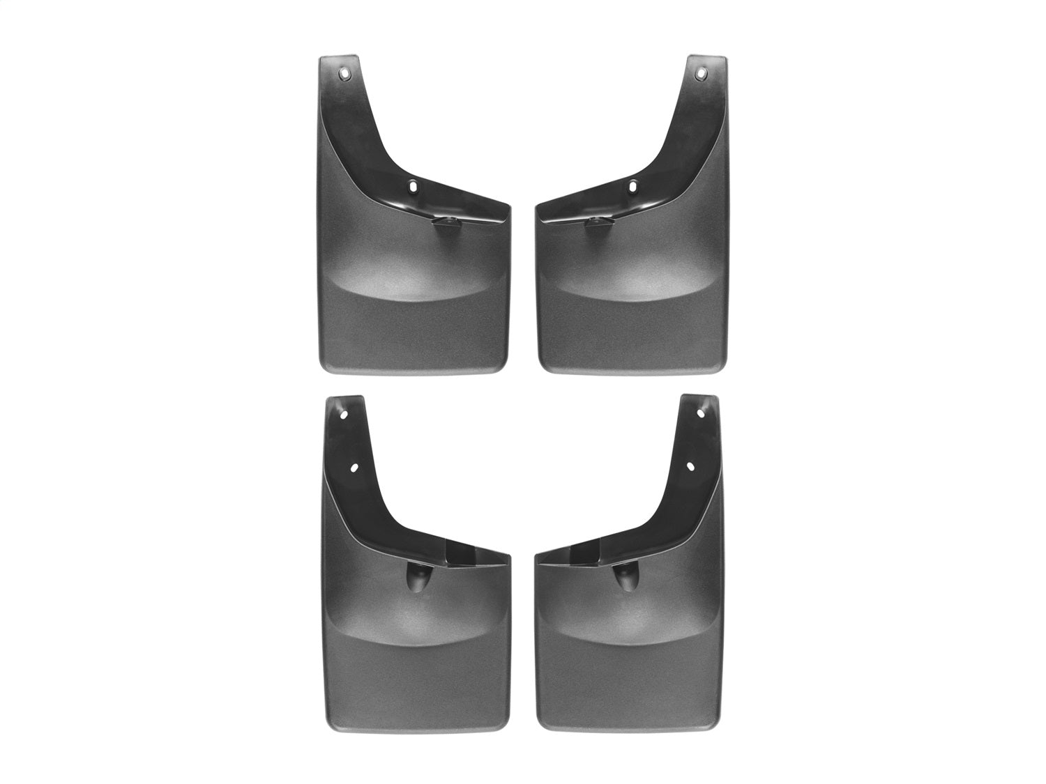 Weathertech - MudFlap No-Drill DigitalFit® MudFlap Kit - Black 11-16 Ford F-250 / 11-16 Ford F-350 / 11-16 Ford F-450-Su