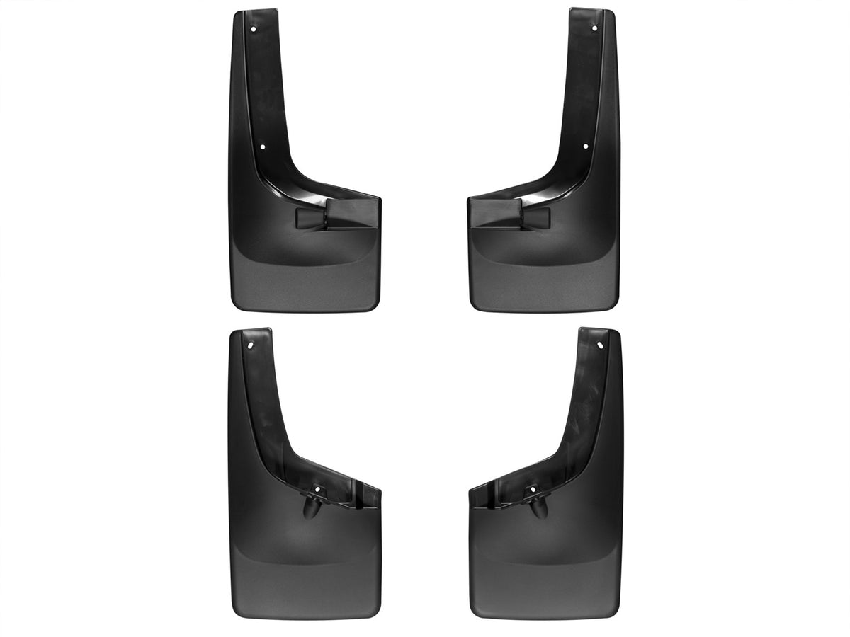 Weathertech - MudFlap No-Drill DigitalFit® MudFlap Kit - Black 04-12 Chevrolet Colorado / 04-12 GMC Canyon - 110032-1200