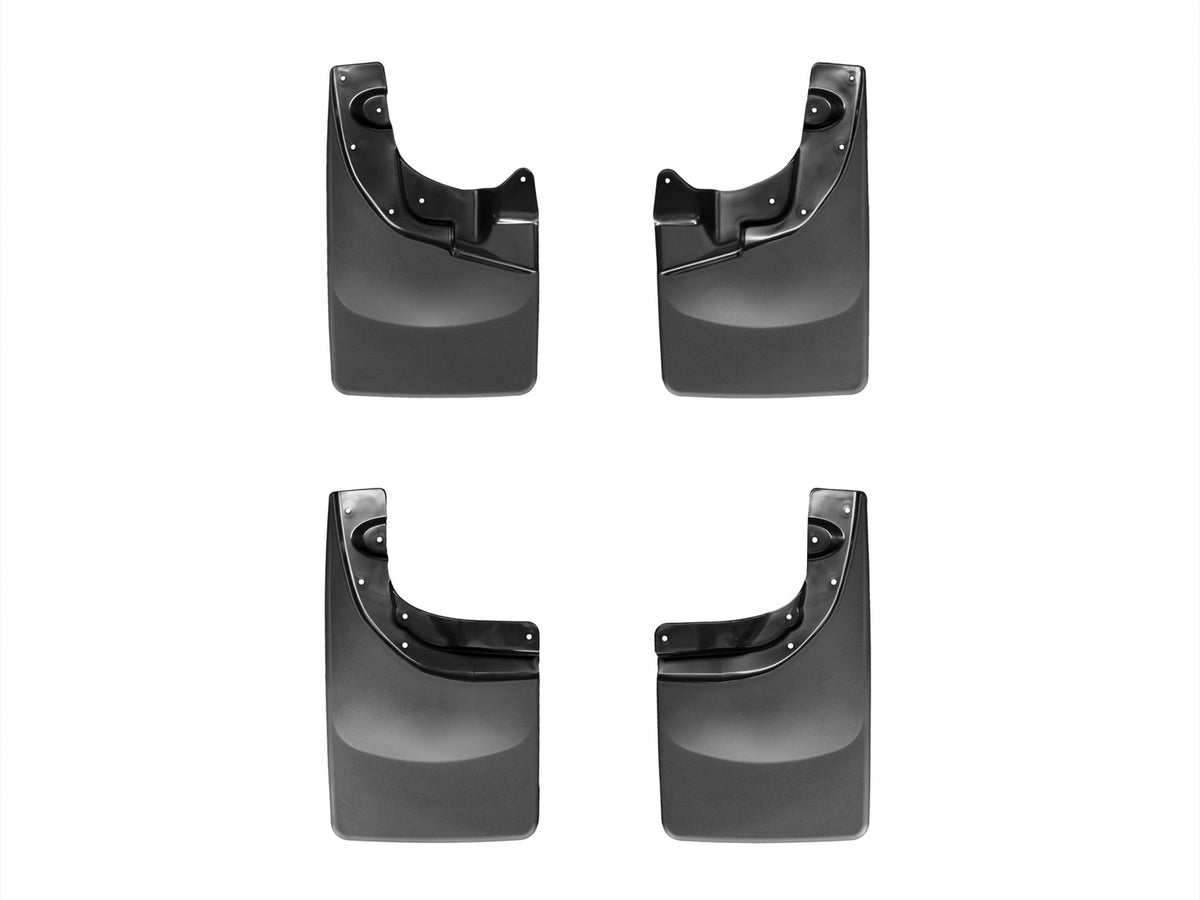 Weathertech - MudFlap No-Drill DigitalFit® MudFlap Kit - Black 05-15 Toyota Tacoma - 110033-120033