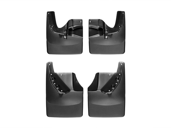 Weathertech - MudFlap No-Drill DigitalFit® MudFlap Kit - Black 07-13 Toyota Tundra - 110034-120034