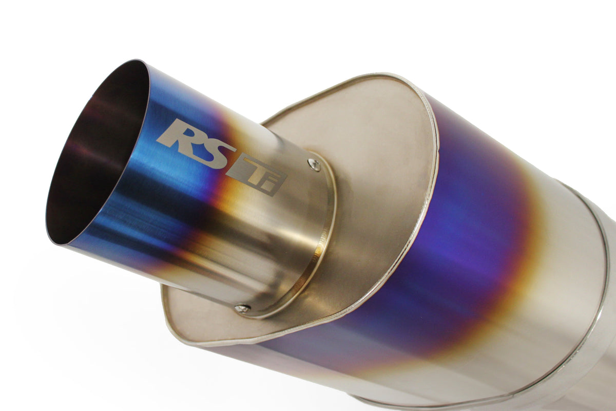 GReddy - Universal RS-Ti Oval Titanium Muffler(s) and Tip with V-Band - 11003525