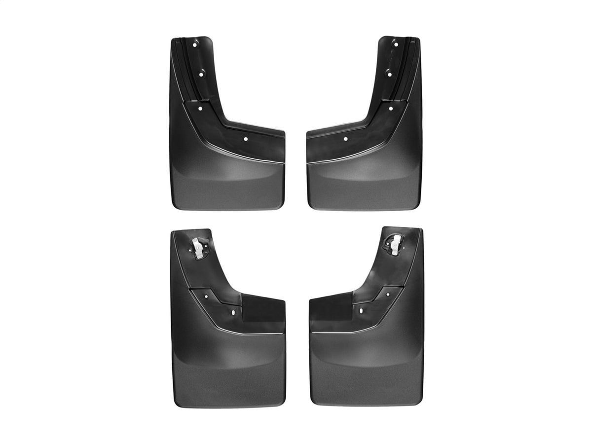 Weathertech - MudFlap No-Drill DigitalFit® MudFlap Kit - Black - 110035-120035