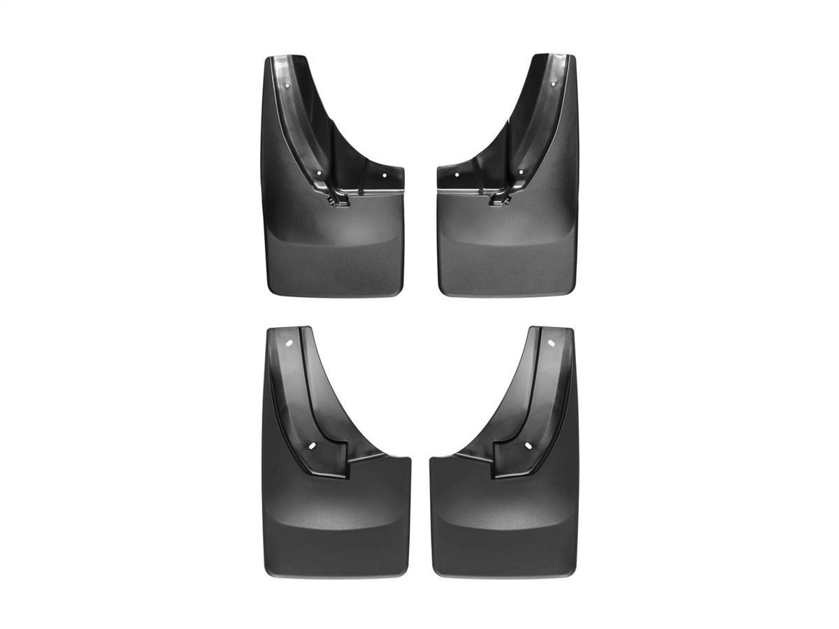 Weathertech - MudFlap No-Drill DigitalFit® MudFlap Kit - Black - 110037-120024