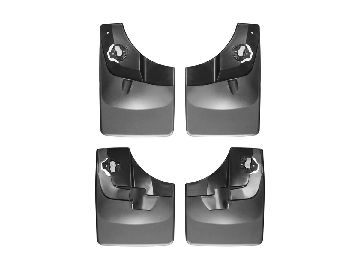 Weathertech - MudFlap No-Drill DigitalFit® MudFlap Kit - Black 15-20 Ford F-150 - 110044-120044