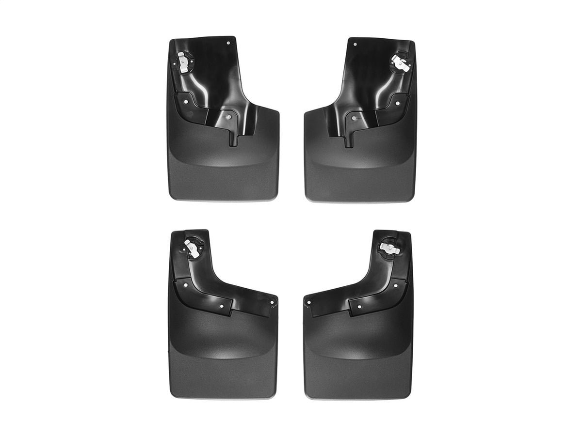 Weathertech - MudFlap No-Drill DigitalFit® MudFlap Kit - Black 15-22 Chevrolet Colorado / 15-22 GMC Canyon - 110049-1200