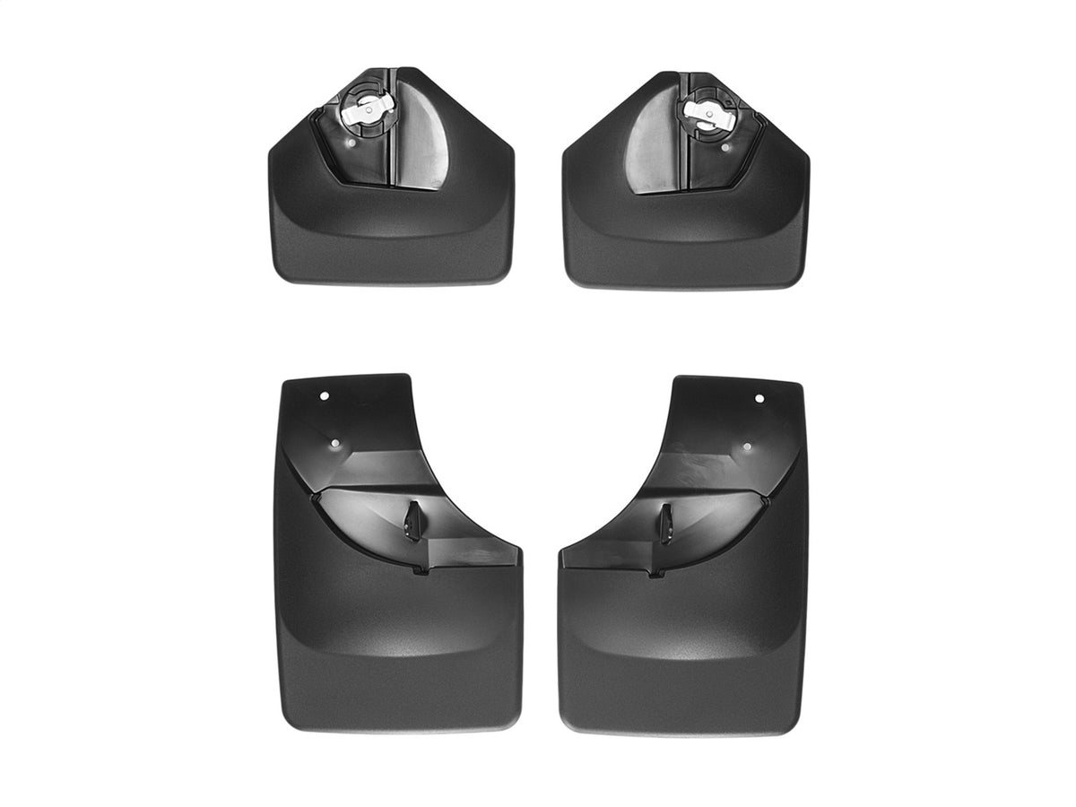 Weathertech - MudFlap No-Drill DigitalFit® MudFlap Kit - Black - 110051-120051
