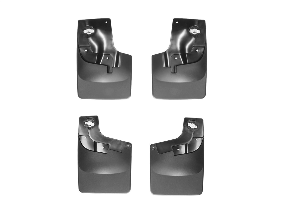 Weathertech - MudFlap No-Drill DigitalFit® MudFlap Kit - Black 15-22 Chevrolet Colorado / 15-22 GMC Canyon - 110052-1200