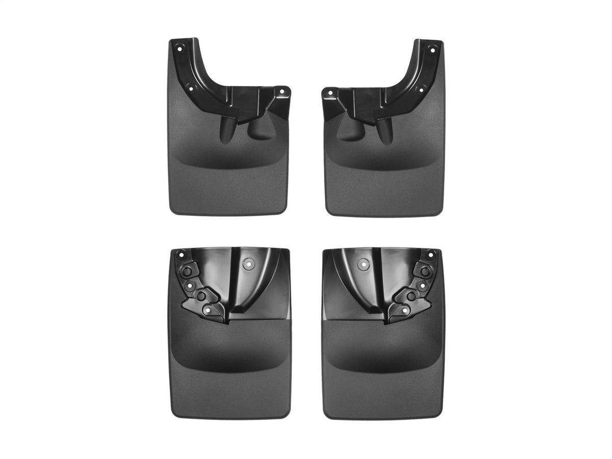 Weathertech - MudFlap No-Drill DigitalFit® MudFlap Kit - Black 16-23 Tacoma - 110056-120056
