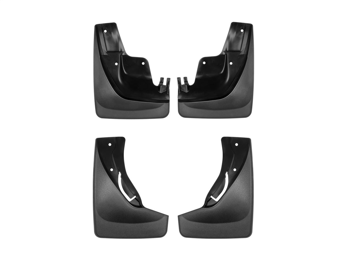 Weathertech - MudFlap No-Drill DigitalFit® MudFlap Kit - Black 11-21 Jeep Grand-Cherokee / 22 Jeep Grand-Cherokee-WK - 1