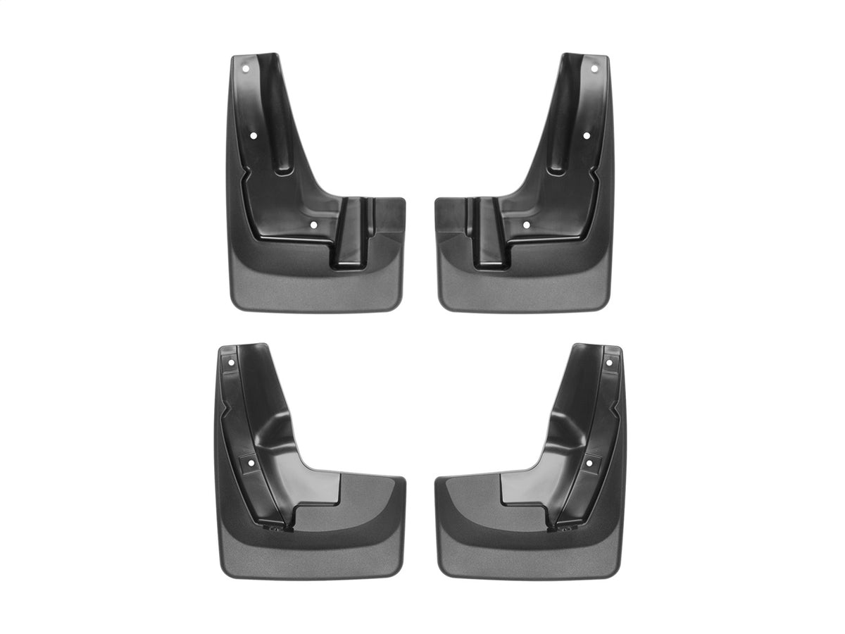 Weathertech - MudFlap No-Drill DigitalFit® MudFlap Kit - Black 14-18 Subaru Forester - 110061-120061