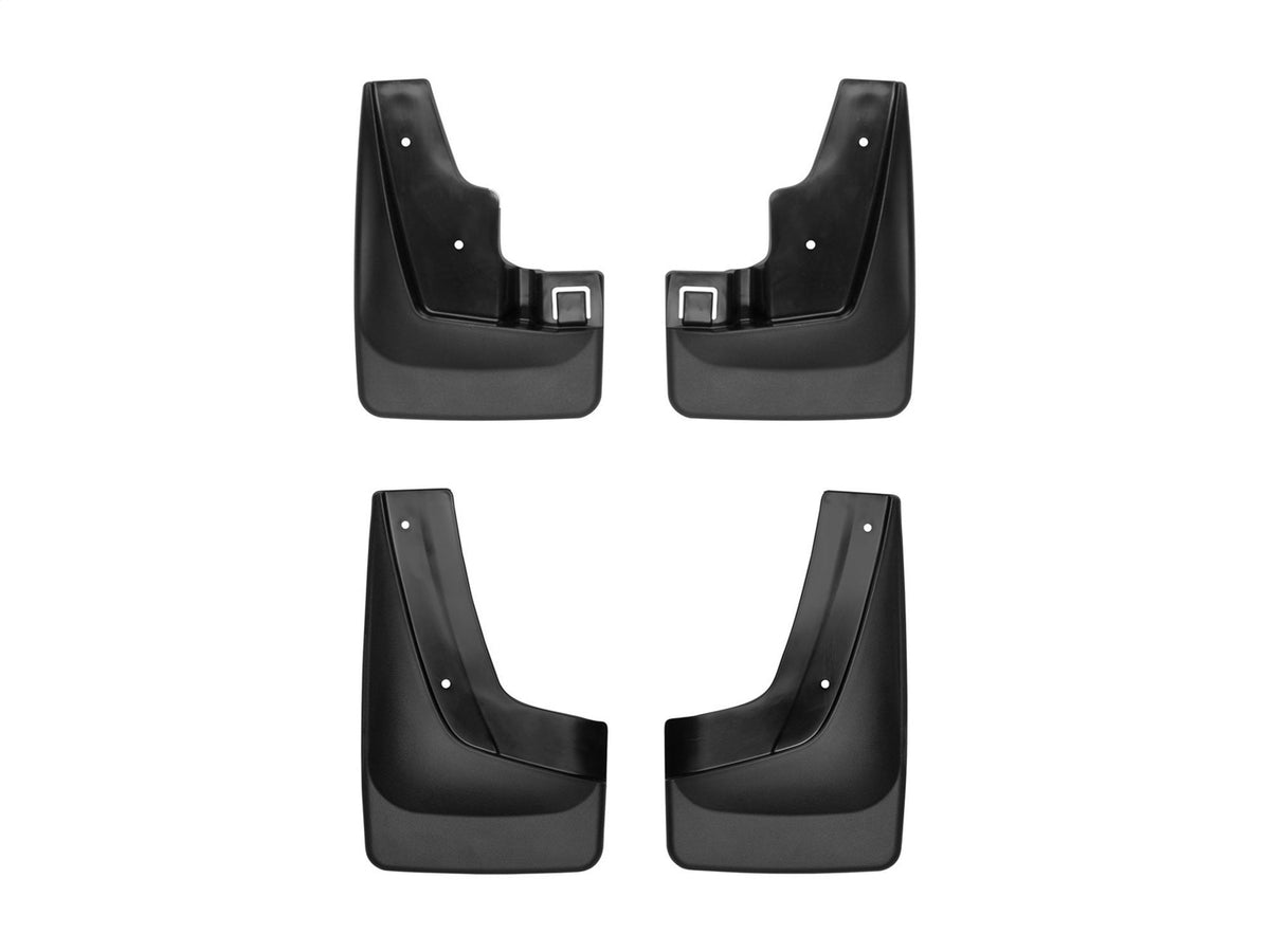 Weathertech - MudFlap No-Drill DigitalFit® MudFlap Kit - Black 11-17 Jeep Patriot - 110062-120062