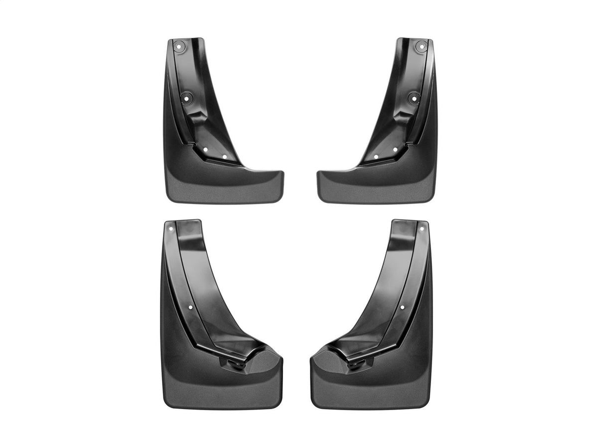 Weathertech - MudFlap No-Drill DigitalFit® MudFlap Kit - Black 19-24 Passport / 19-22 Pilot - 110063-120102