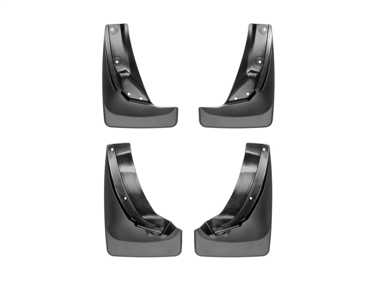 Weathertech - MudFlap No-Drill DigitalFit® MudFlap Kit - Black 16-18 Honda Pilot - 110063-120063