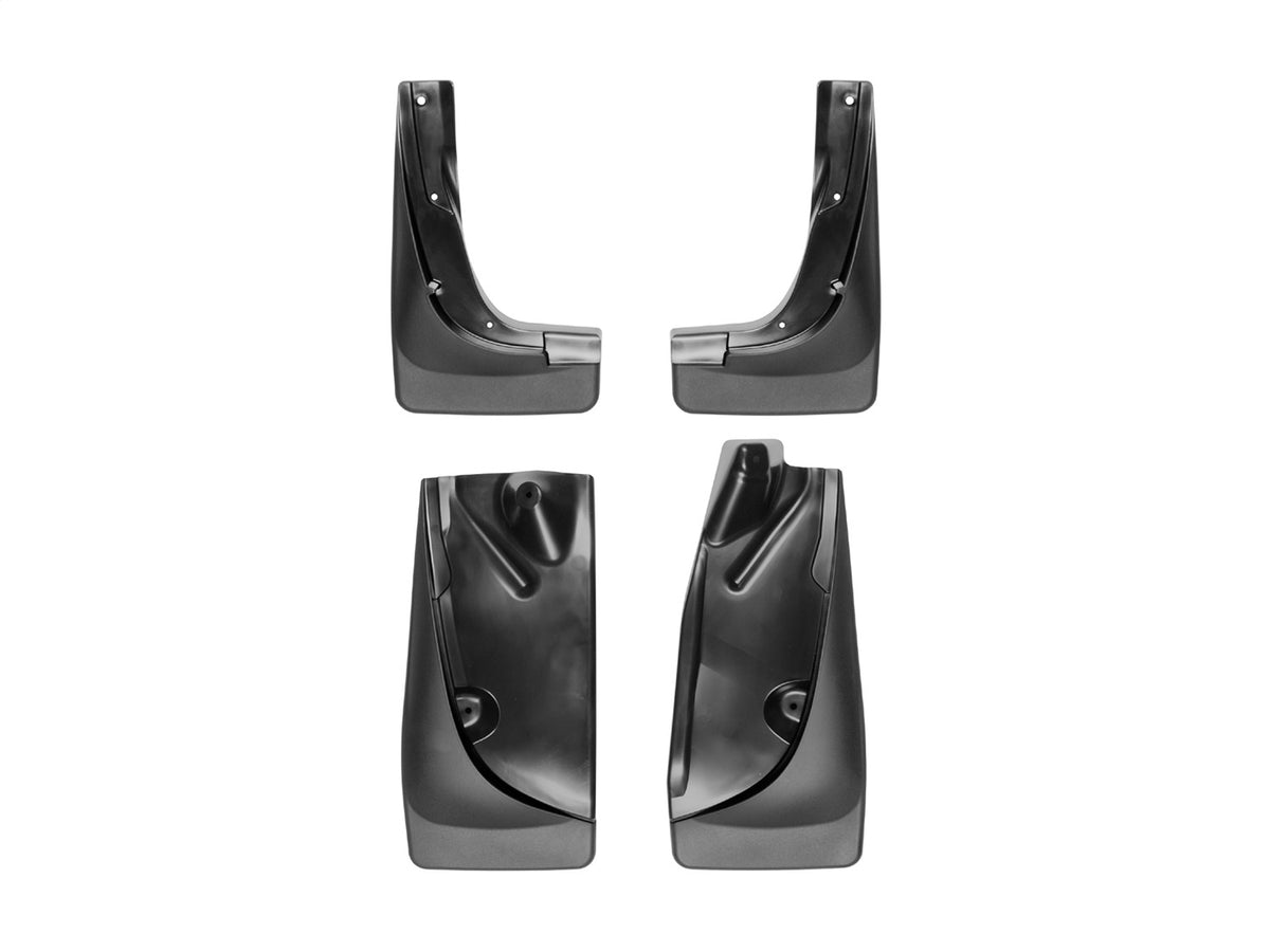 Weathertech - MudFlap No-Drill DigitalFit® MudFlap Kit - Black 14-18 Jeep Cherokee - 110064-120064