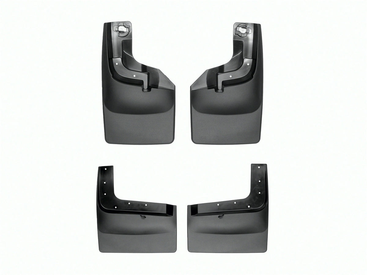 Weathertech - MudFlap No-Drill DigitalFit® MudFlap Kit - Black 23-24 F 250 / 17-25 F 350 - 110065-120074