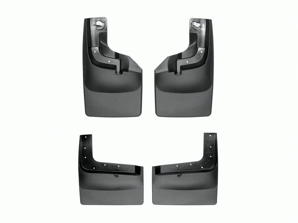 Weathertech - MudFlap No-Drill DigitalFit® MudFlap Kit - Black 23-24 Ford F-250 / 17-25 Ford F-350 - 110065-120074