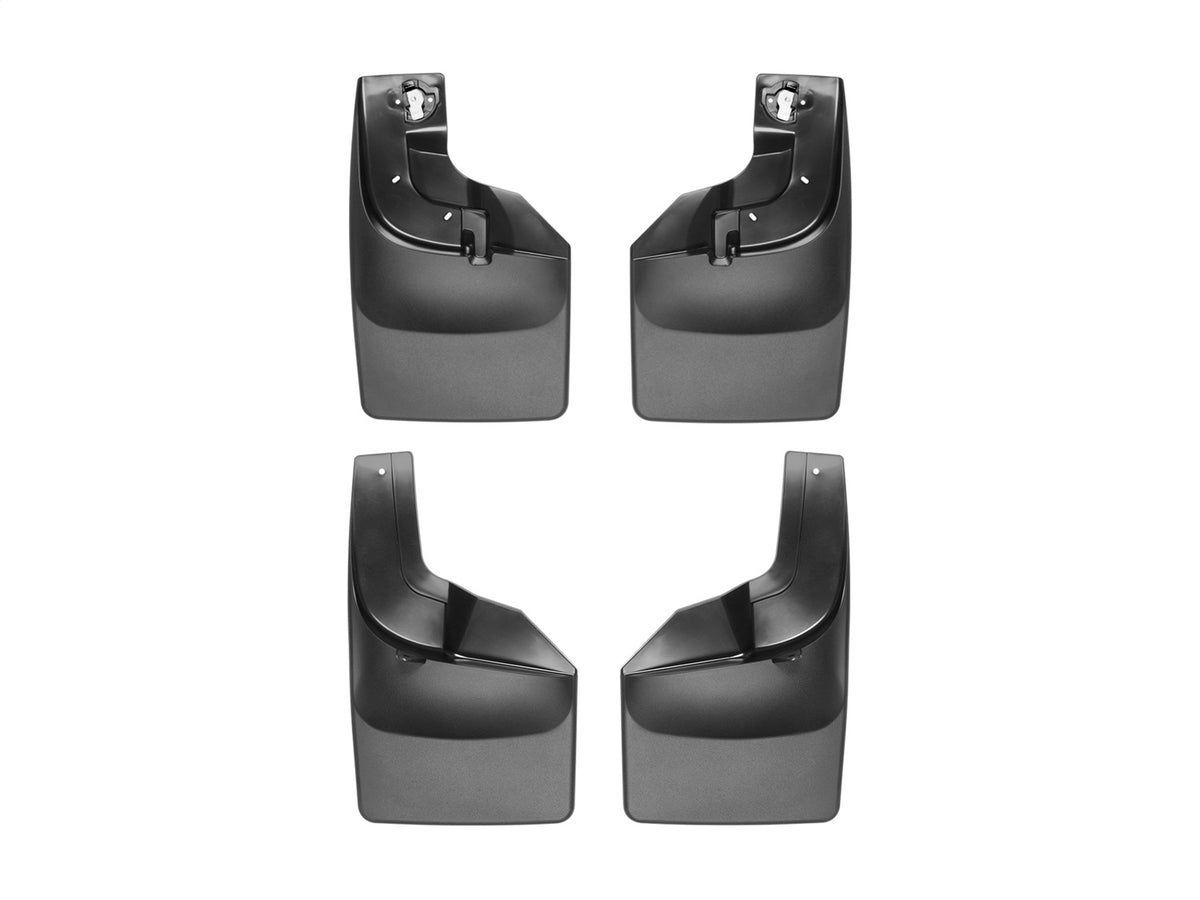 Weathertech - MudFlap No-Drill DigitalFit® MudFlap Kit - Black - 110066-120066