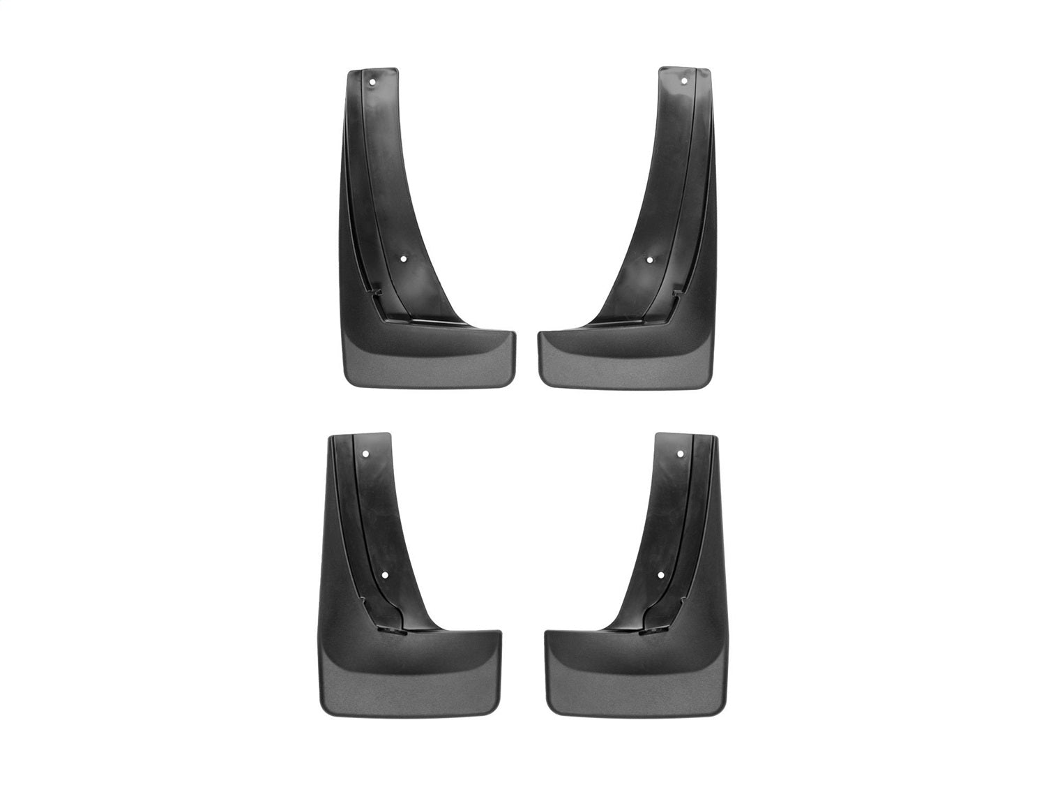 Weathertech - MudFlap No-Drill DigitalFit® MudFlap Kit - Black 17-23 GMC Acadia - 110067-120067