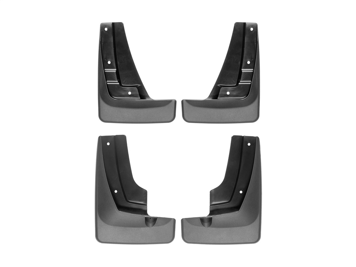 Weathertech - MudFlap No-Drill DigitalFit® MudFlap Kit - Black 10-17 Terrain - 110068-120068