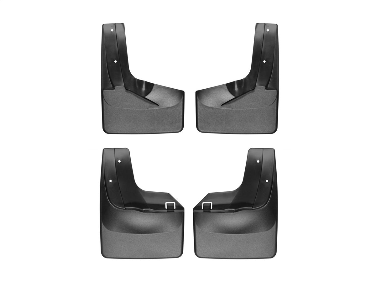 Weathertech - MudFlap No-Drill DigitalFit® MudFlap Kit - Black 07-17 Ford Expedition - 110071-120071