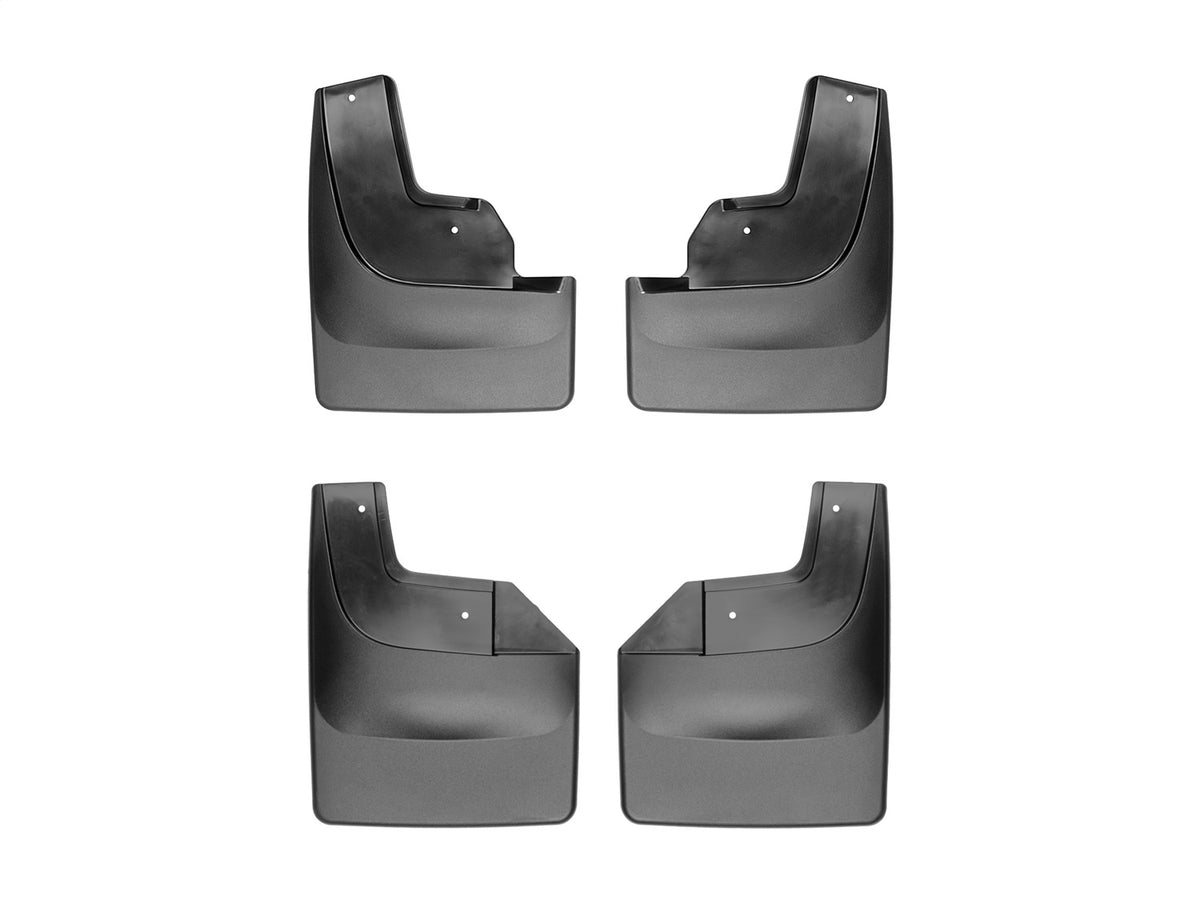 Weathertech - MudFlap No-Drill DigitalFit® MudFlap Kit - Black 17-20 Ford F-150 - 110073-120073