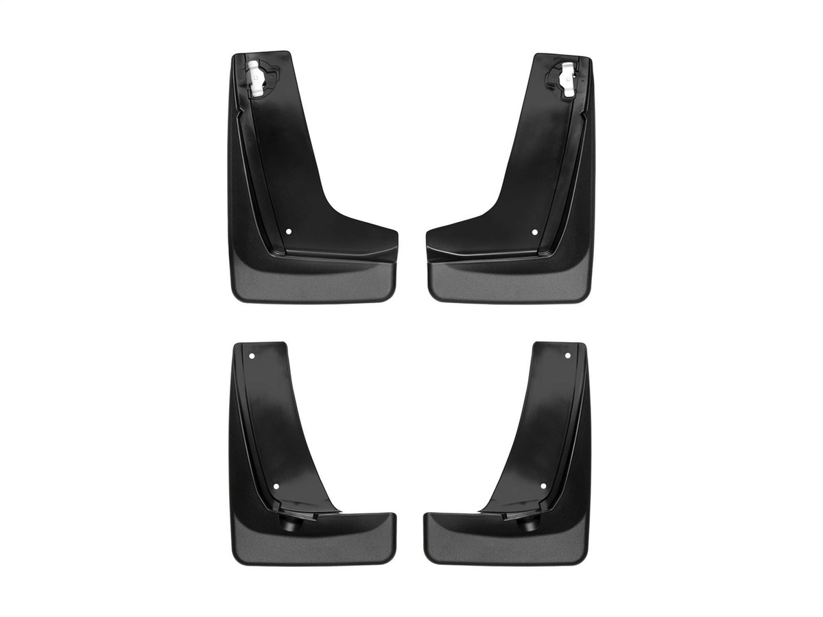 Weathertech - MudFlap No-Drill DigitalFit® MudFlap Kit - Black 18-24 Chevrolet Equinox - 110077-120077