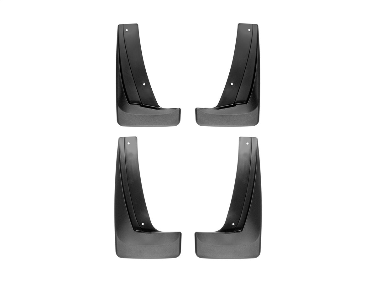 Weathertech - MudFlap No-Drill DigitalFit® MudFlap Kit - Black 18-24 Terrain - 110079-120079