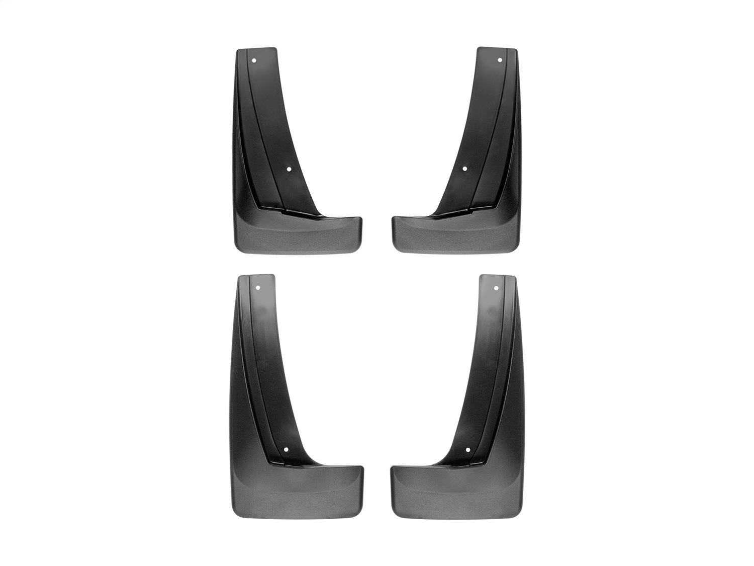 Weathertech - MudFlap No-Drill DigitalFit® MudFlap Kit - Black 18-24 GMC Terrain - 110079-120079