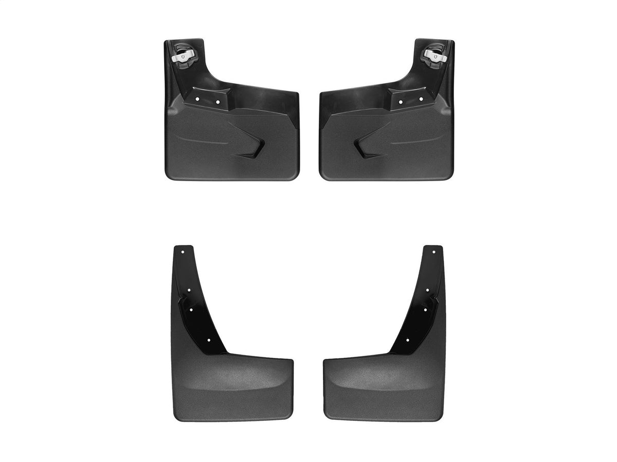 Weathertech - MudFlap No-Drill DigitalFit® MudFlap Kit - Black 22-24 Expedition - 110088-120155
