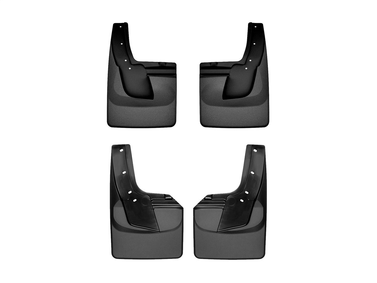 Weathertech - MudFlap No-Drill DigitalFit® MudFlap Kit - Black 25-26 1500 - 110092-120185