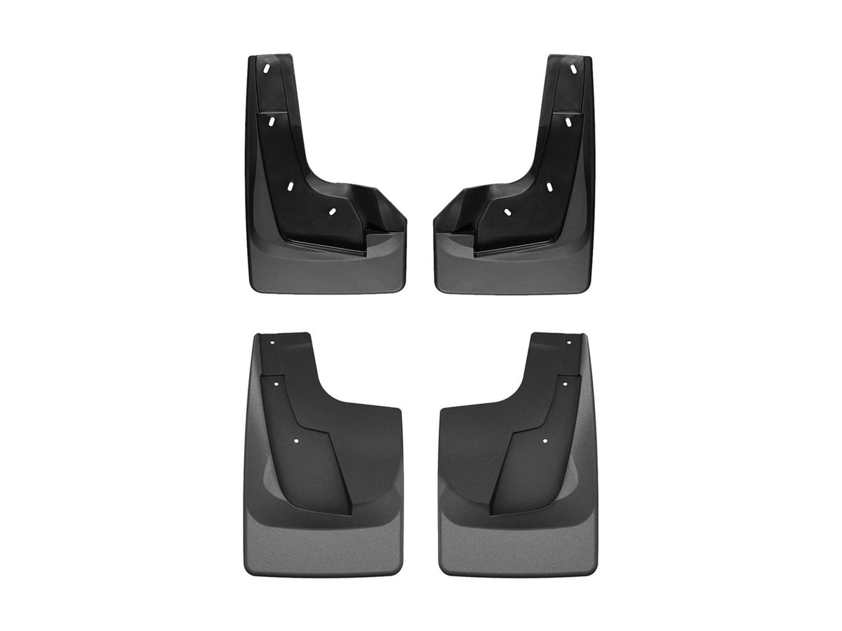 Weathertech - MudFlap No-Drill DigitalFit® MudFlap Kit - Black 25-26 Ram 1500 - 110093-120192