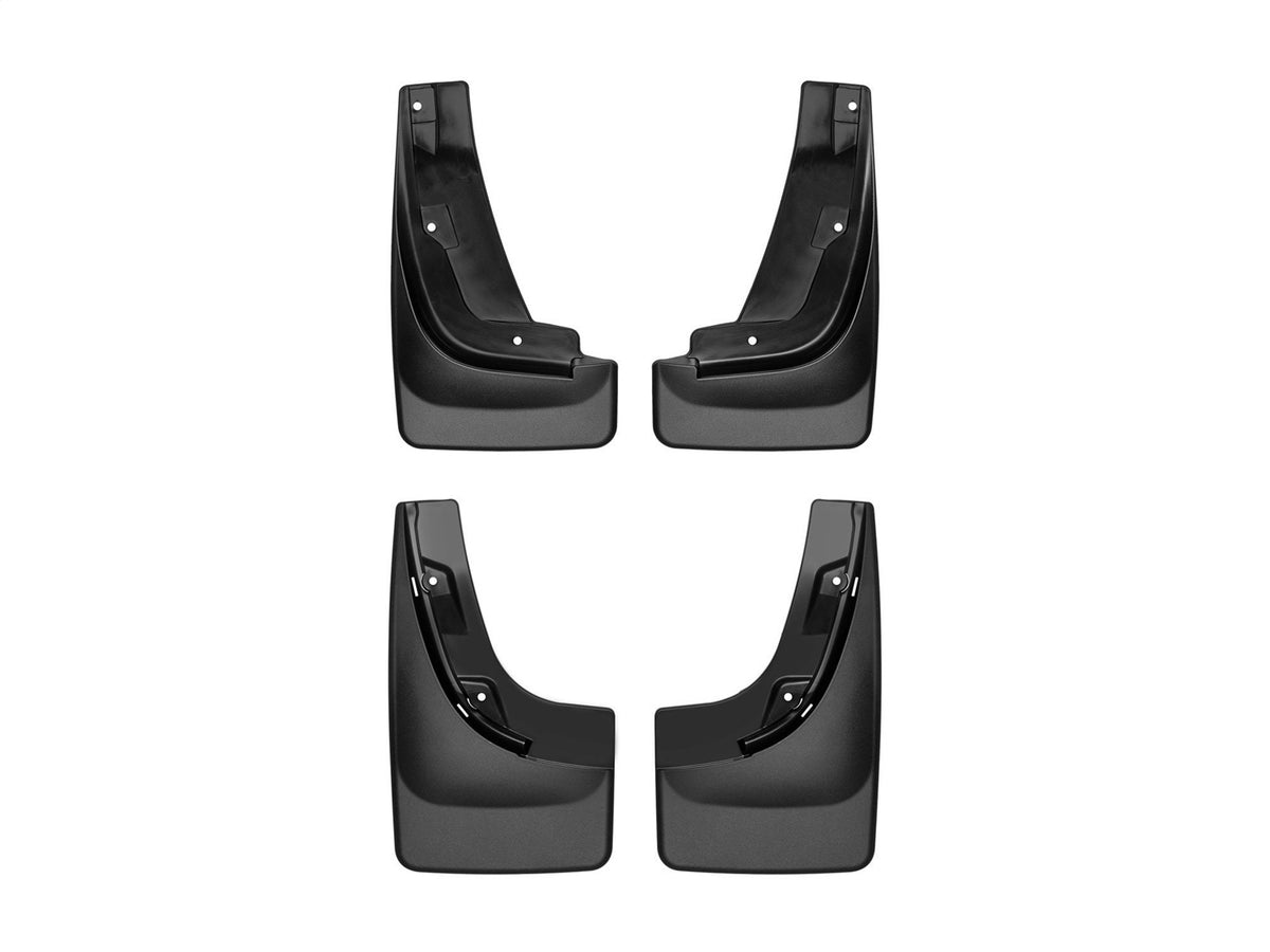 Weathertech - MudFlap No-Drill DigitalFit® MudFlap Kit - Black 17-25 Jeep Compass - 110096-120096