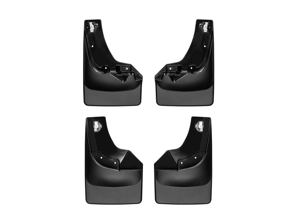 Weathertech - MudFlap No-Drill DigitalFit® MudFlap Kit - Black 19-26 Silverado 1500 - 110098-120098
