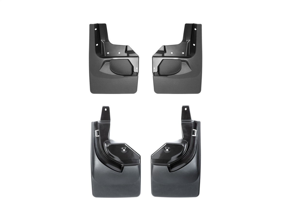 Weathertech - MudFlap No-Drill DigitalFit® MudFlap Kit - Black 18-25 Wrangler - 110100-120097