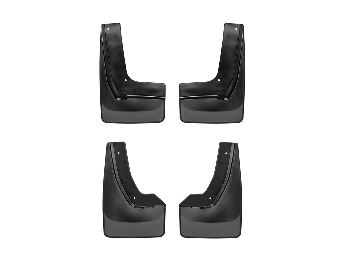Weathertech - MudFlap No-Drill DigitalFit® MudFlap Kit - Black 19-26 Chevrolet Blazer - 110104-120104