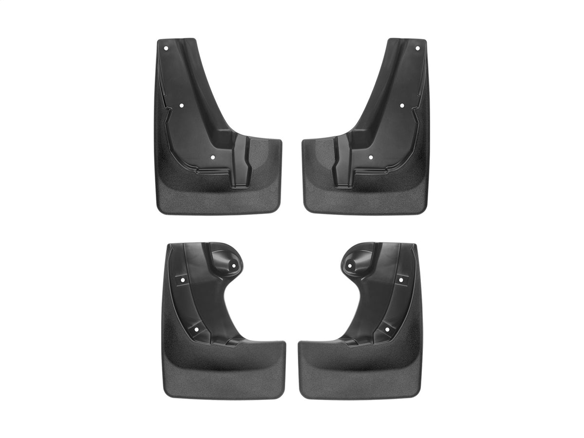Weathertech - MudFlap No-Drill DigitalFit® MudFlap Kit - Black 19-25 Subaru Ascent - 110107-120107