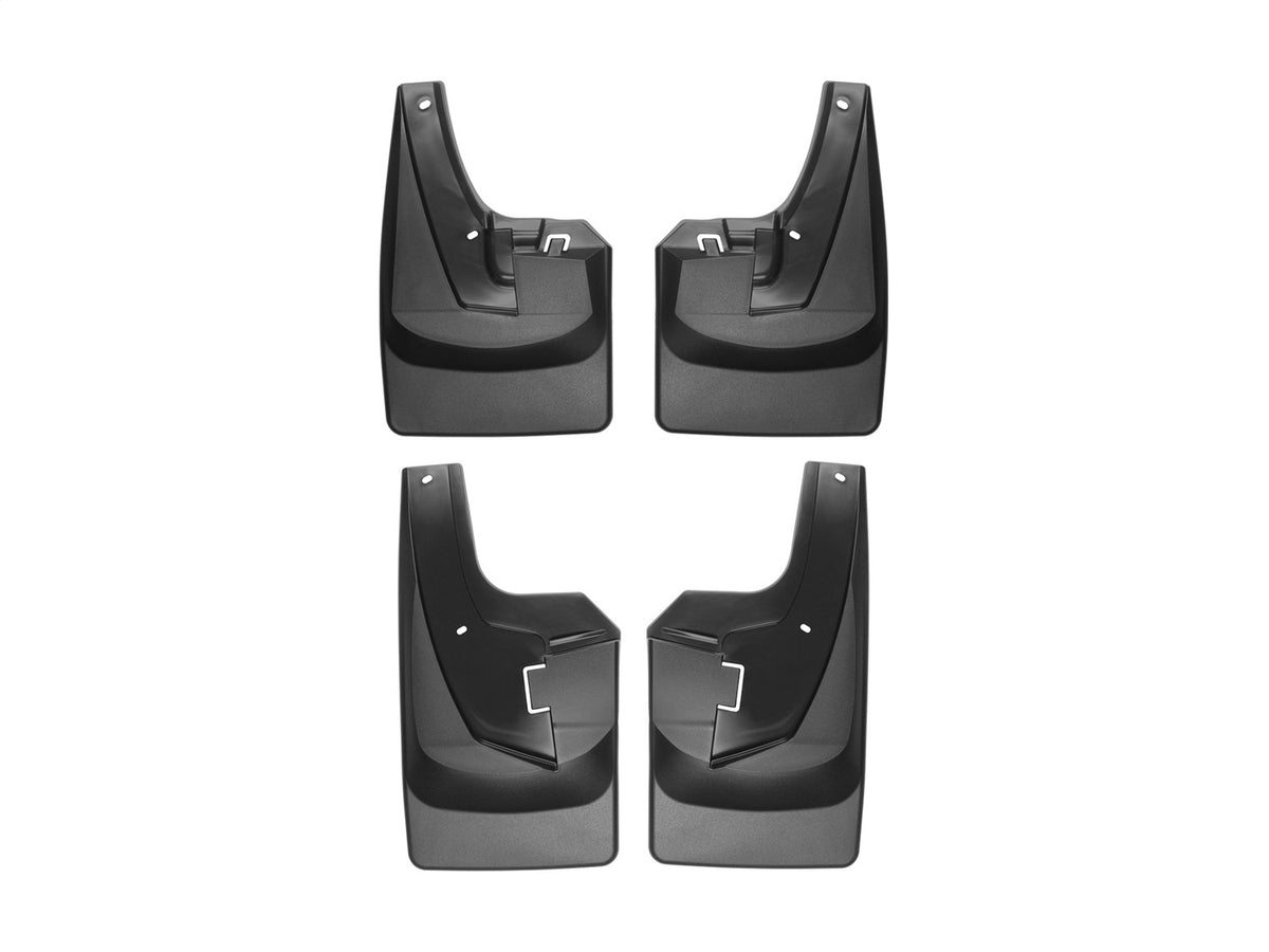 Weathertech - MudFlap No-Drill DigitalFit® MudFlap Kit - Black 19-25 2500 / 19-25 3500 - 110108-120108