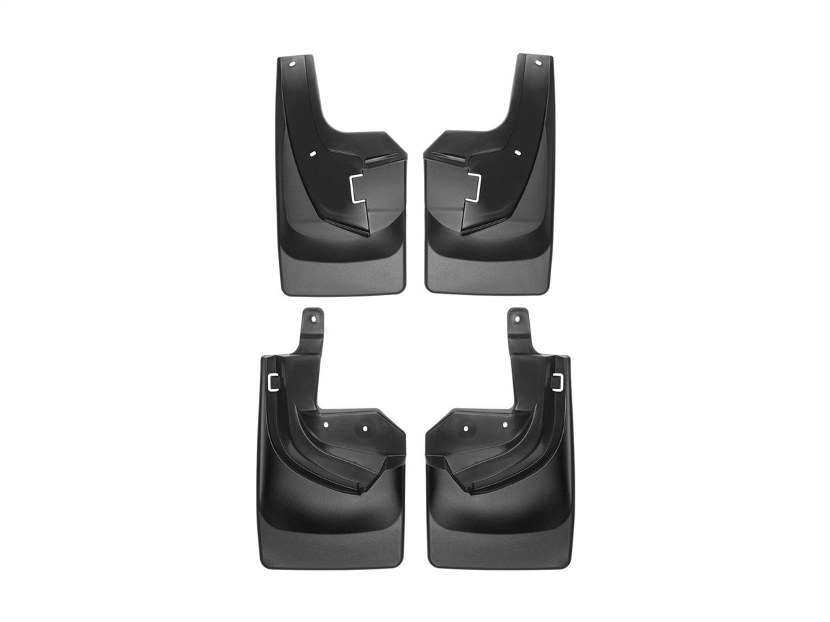 Weathertech - MudFlap No-Drill DigitalFit® MudFlap Kit - Black 19-24 Ram 3500 - 110108-120110