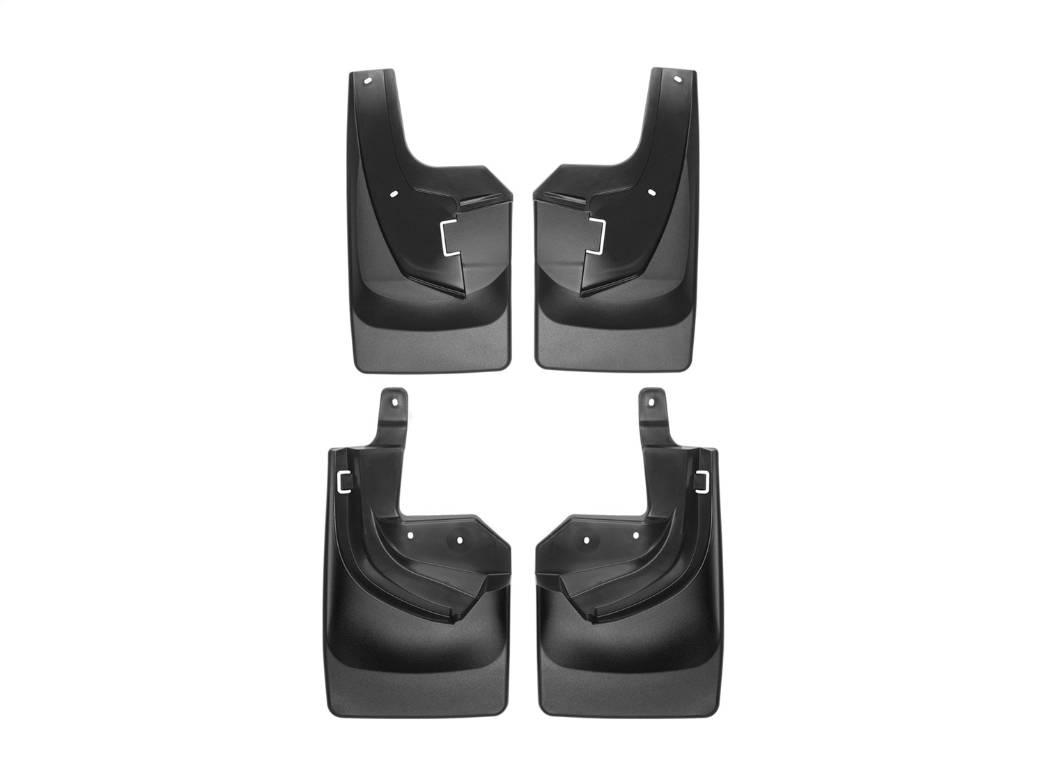 Weathertech - MudFlap No-Drill DigitalFit® MudFlap Kit - Black 19-24 Ram 3500 - 110108-120110