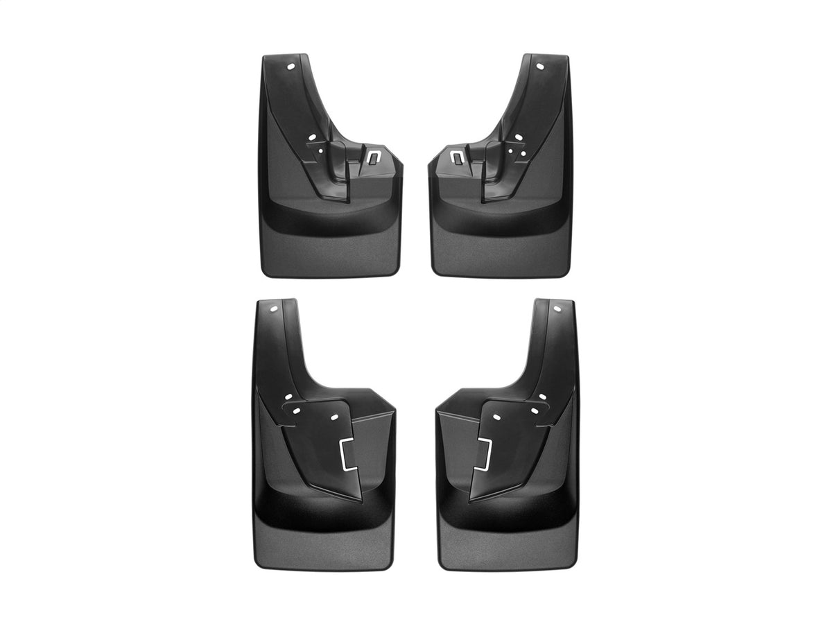 Weathertech - MudFlap No-Drill DigitalFit® MudFlap Kit - Black 19-24 Ram 2500 / 19-24 Ram 3500 - 110109-120109