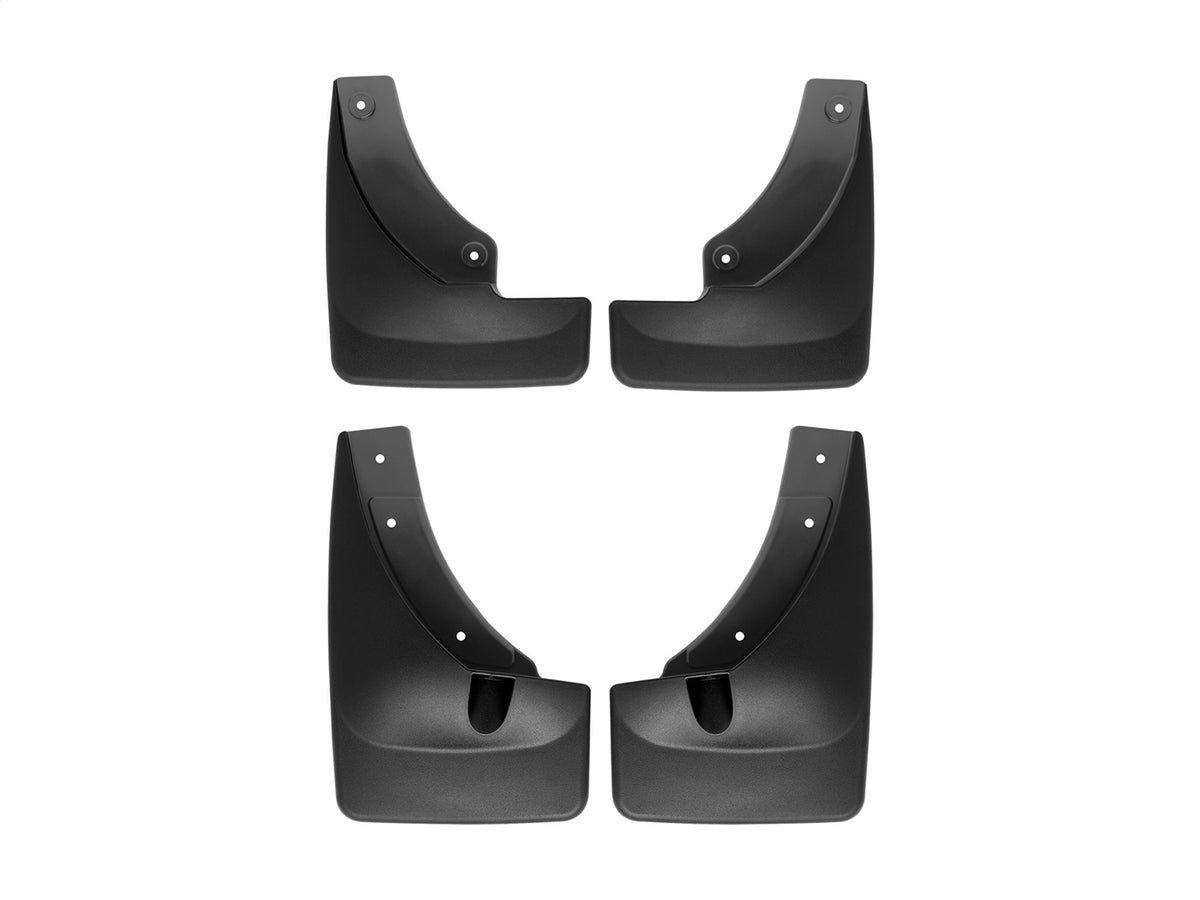 Weathertech - MudFlap No-Drill DigitalFit® MudFlap Kit - Black 20-26 Ford Escape - 110117-120117