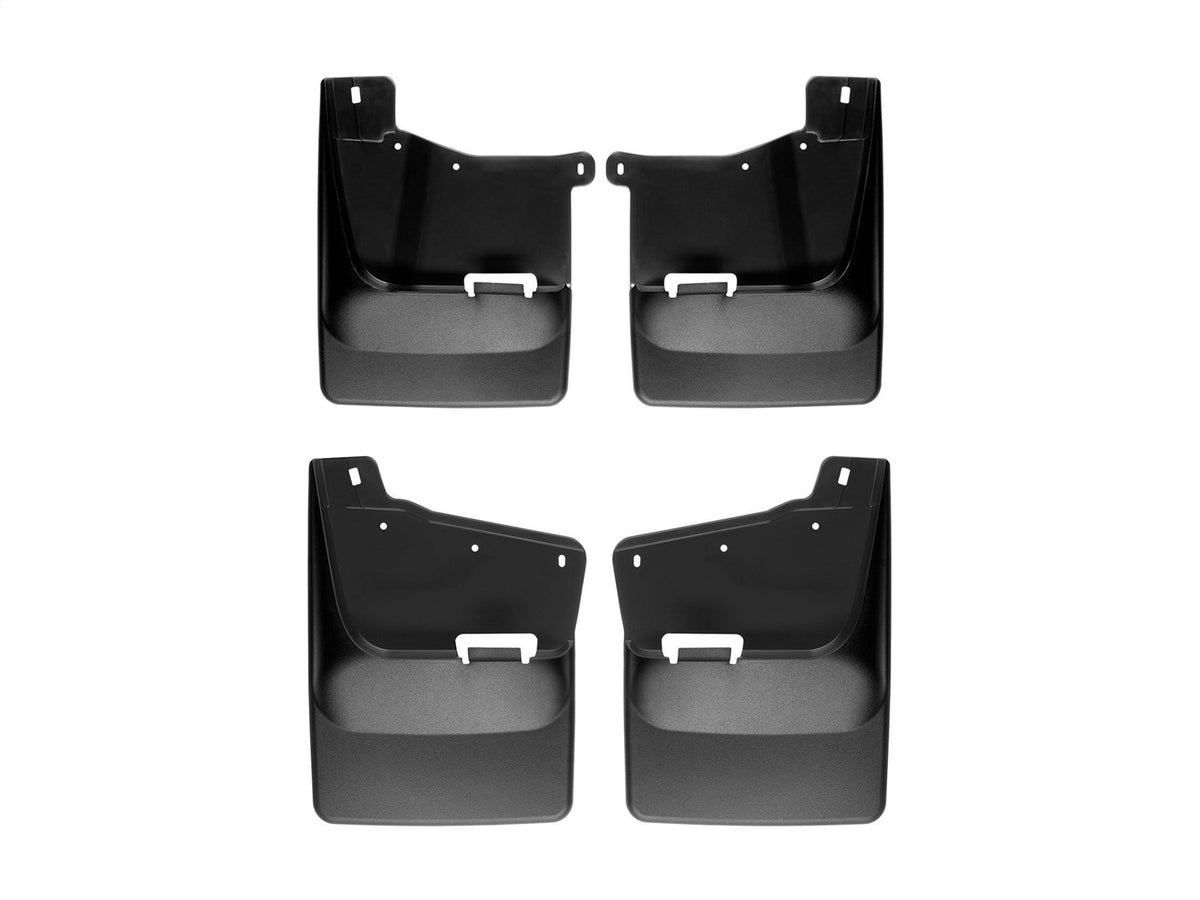 Weathertech - MudFlap No-Drill DigitalFit® MudFlap Kit - Black 20-26 Chevrolet Silverado-2500 / 20-26 Chevrolet Silverad